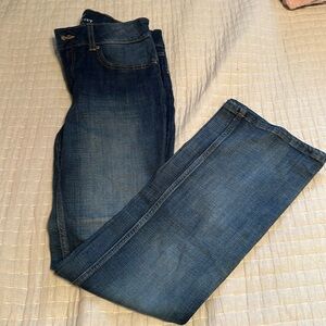 -Boot cut  -Size:6  -Dark wash